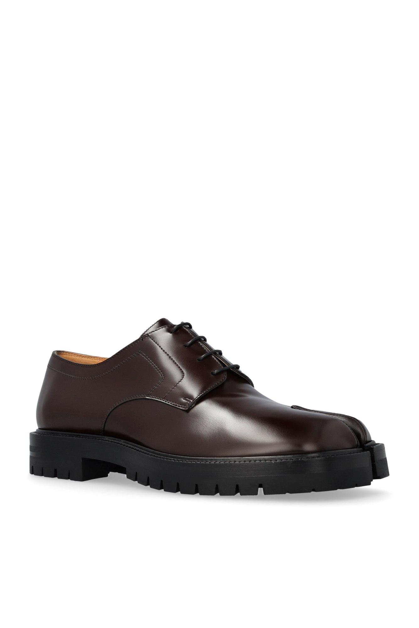 Maison Margiela Leather shoes with Tabi toe | Men's Shoes